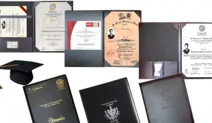 Porta títulos personalizados
